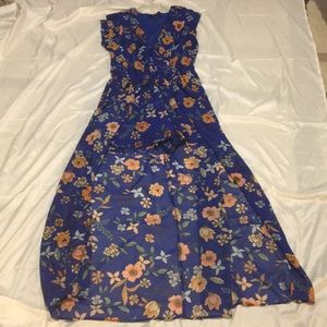 Two in one short romper